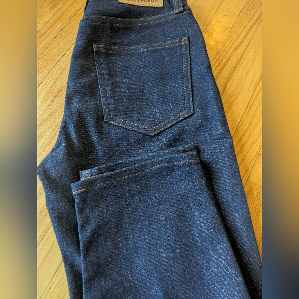 NWOT Denim Forum Yoko High Rise Slim - Picture 6 of 6